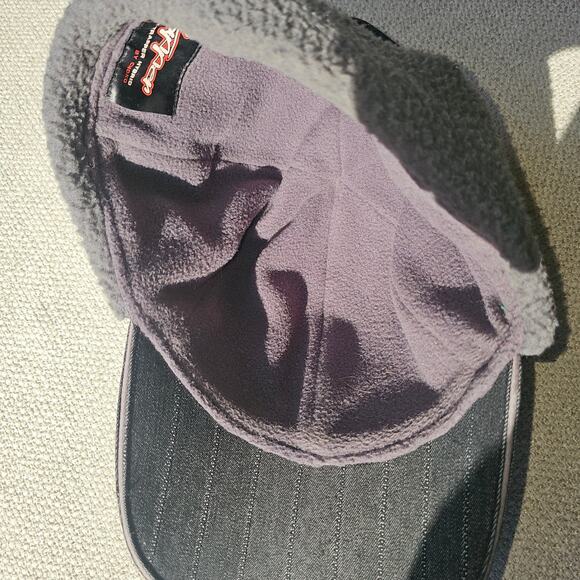 Hopper Trapper Choko Cotton Convertible Cap Hat Ear Flaps Canada Hockey One Size - Picture 8 of 8